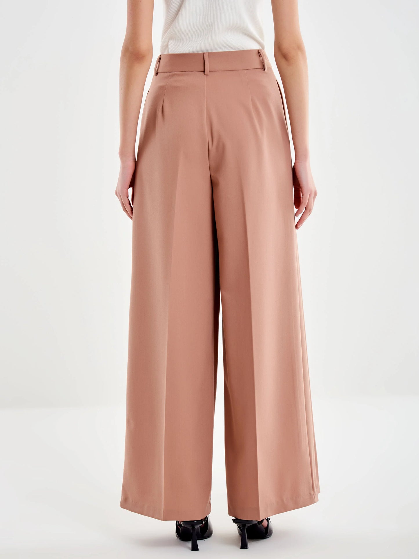 Pantalone doppia piega ampio