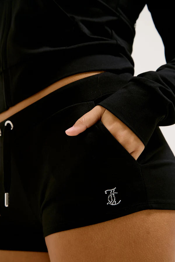 Jersey booty shorts