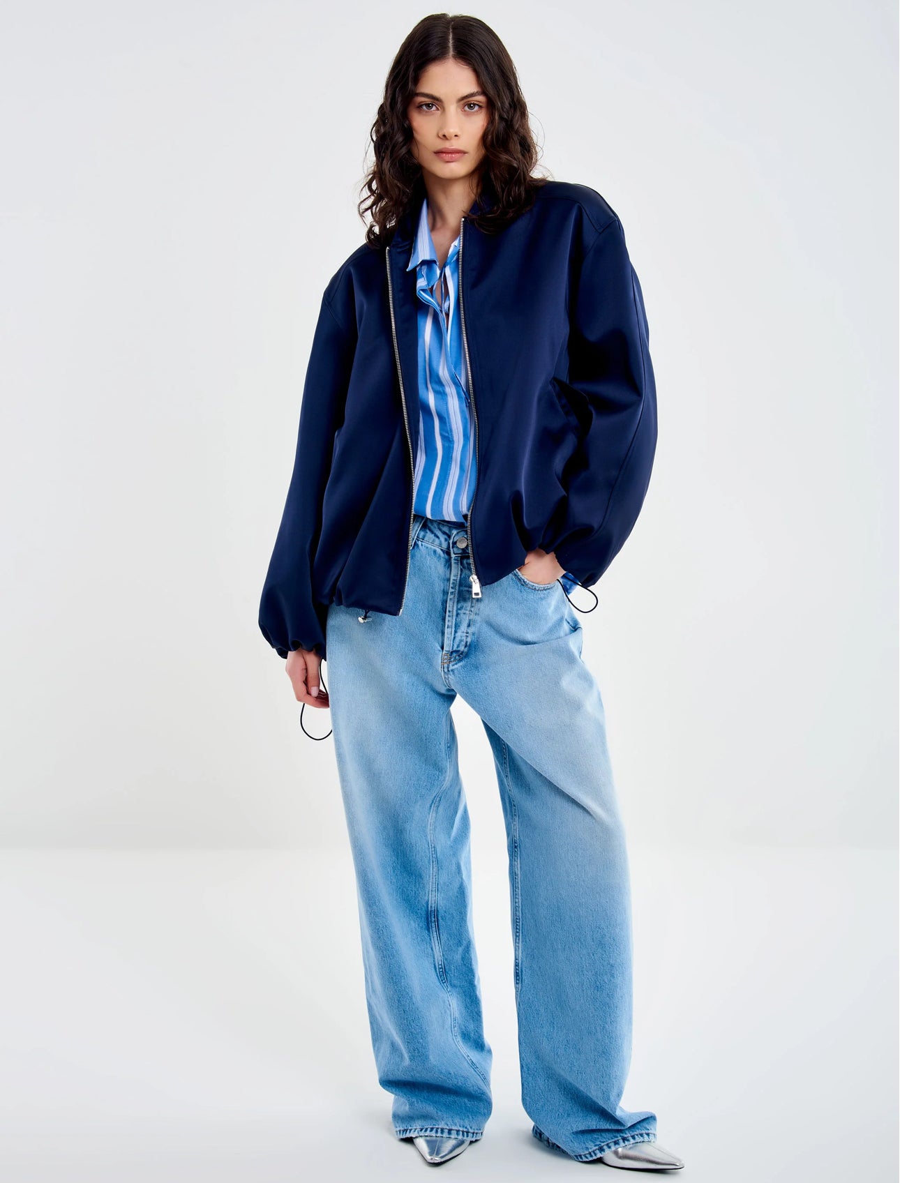 Bomber Satin