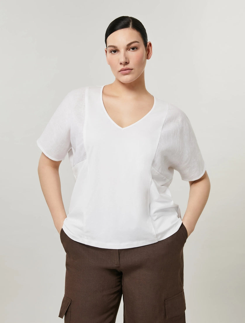T-shirt in jersey di cotone