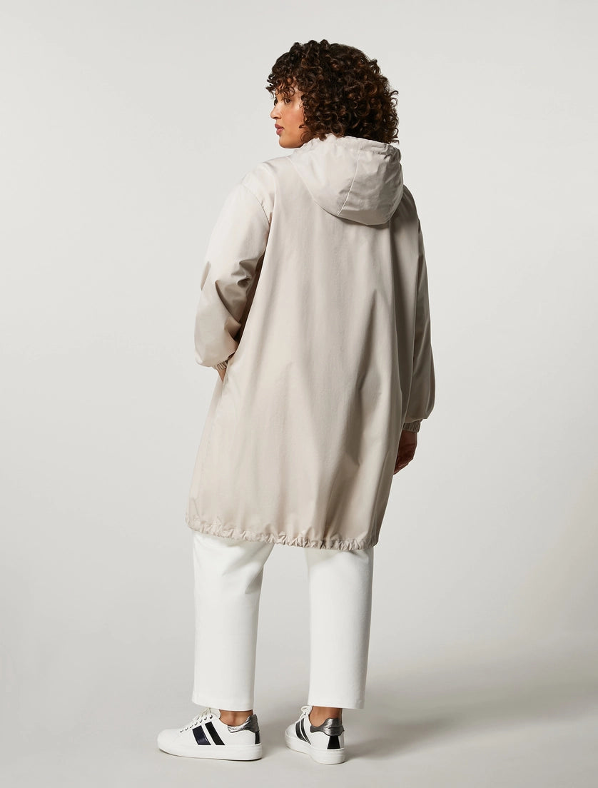 Parka in taffettà antigoccia