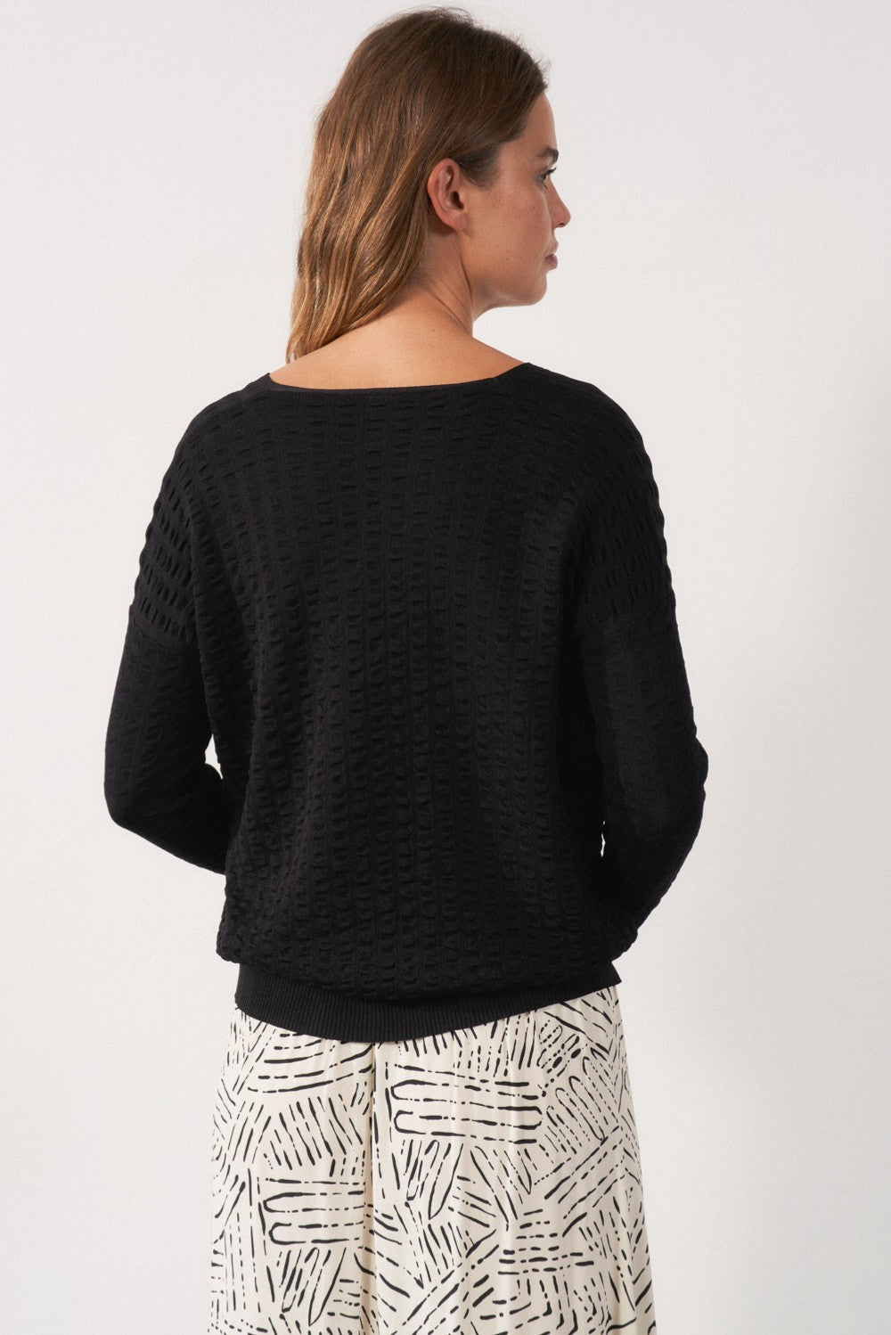 Maglione strutturato