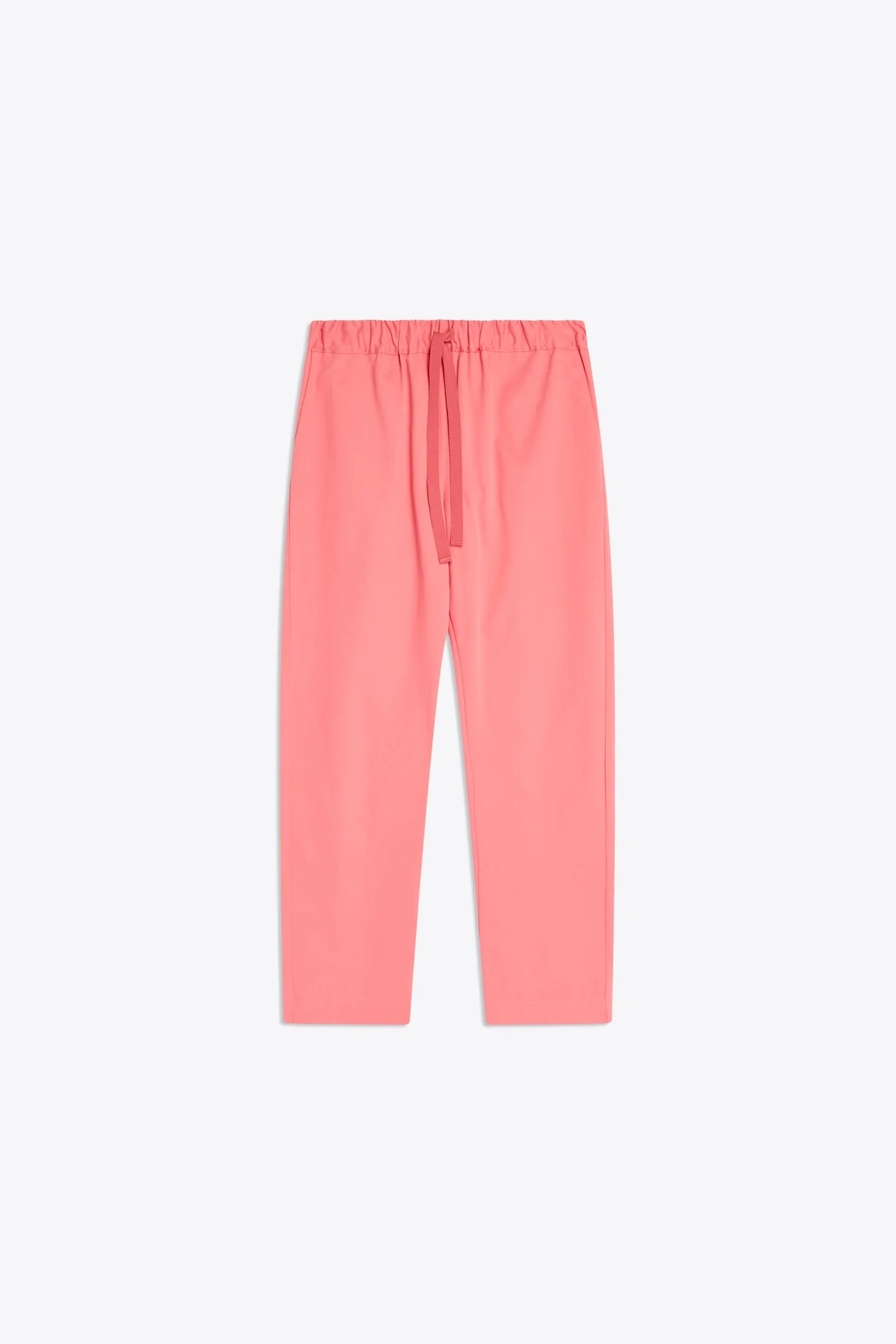 Pantalone con coulisse in gabardina