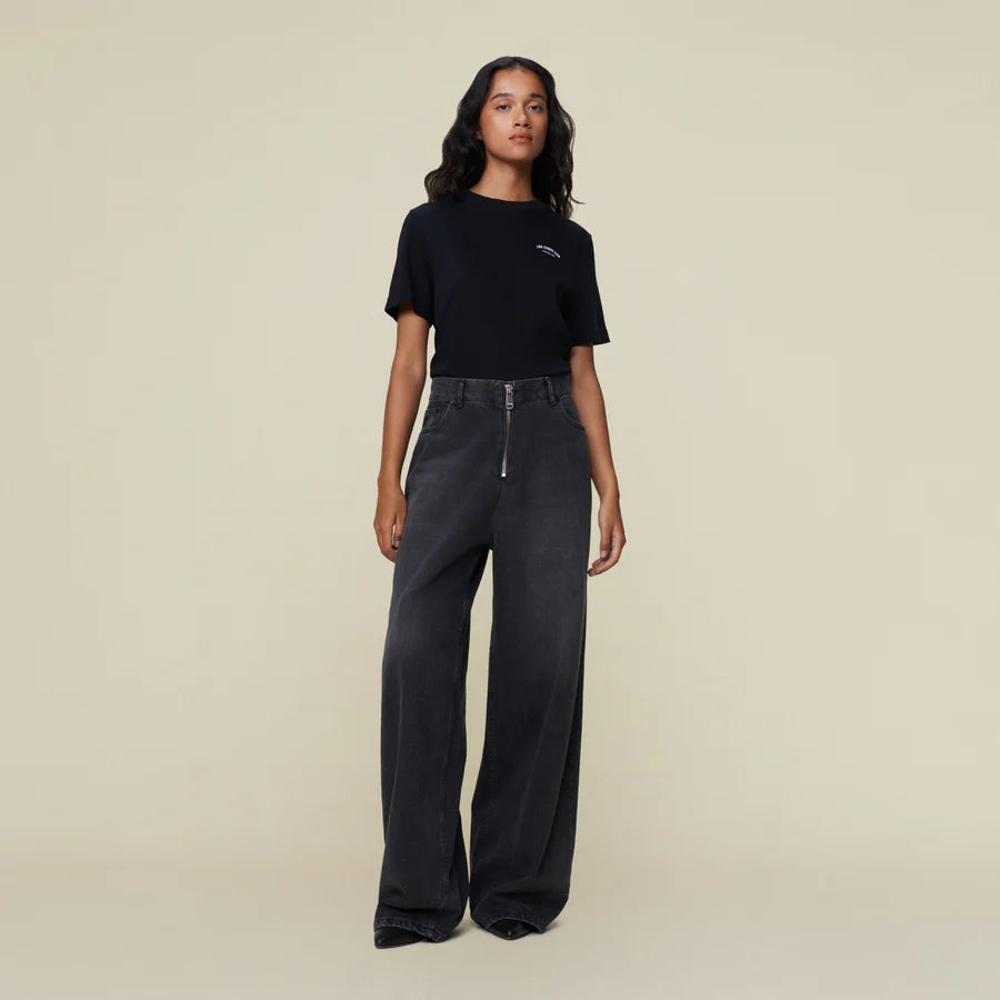 Akira Main Black Darkness - Low Rise Wide Fit
