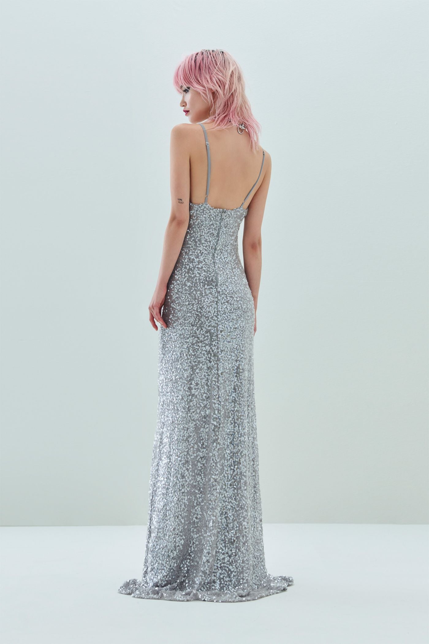 Long dress Rose