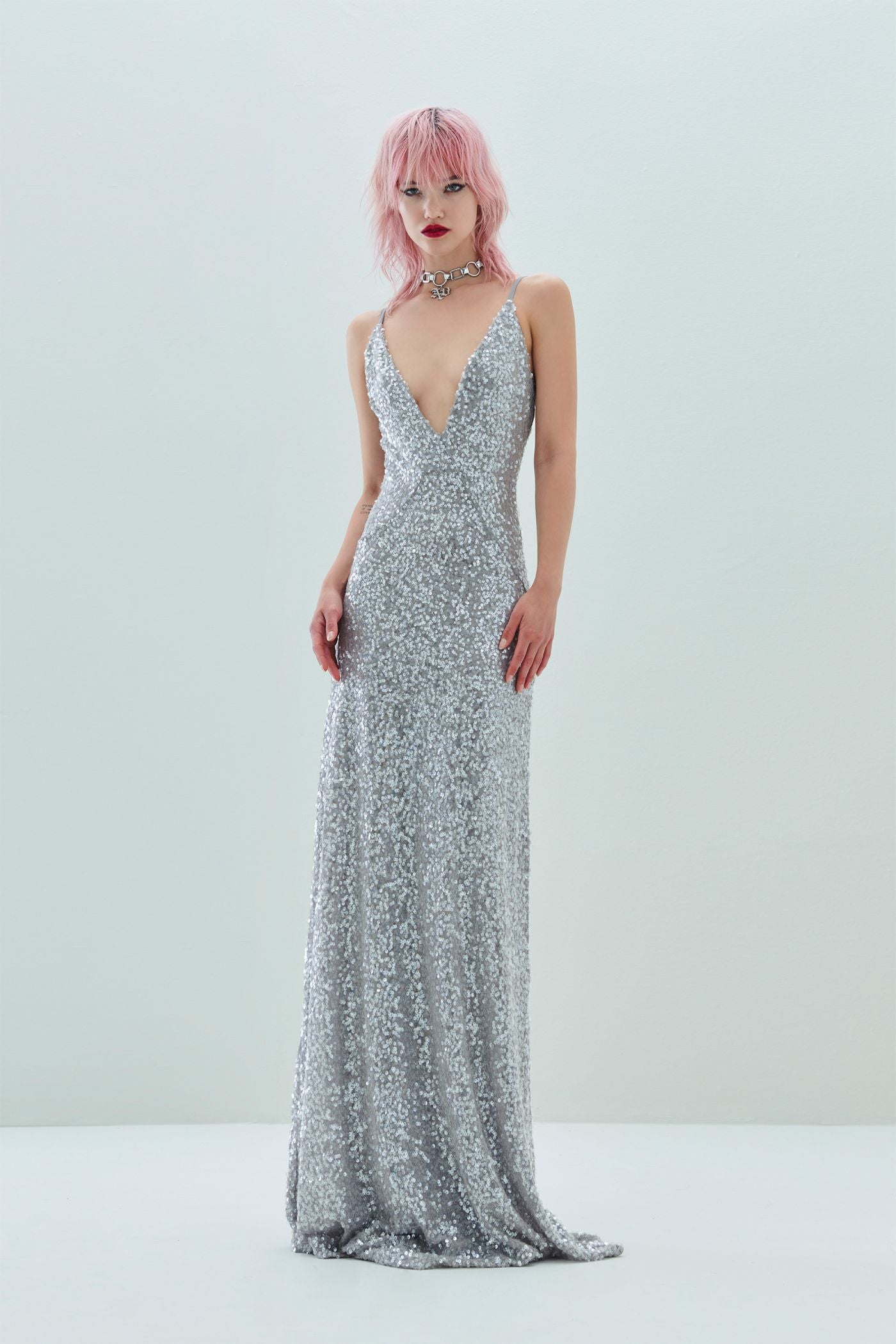 Long dress Rose