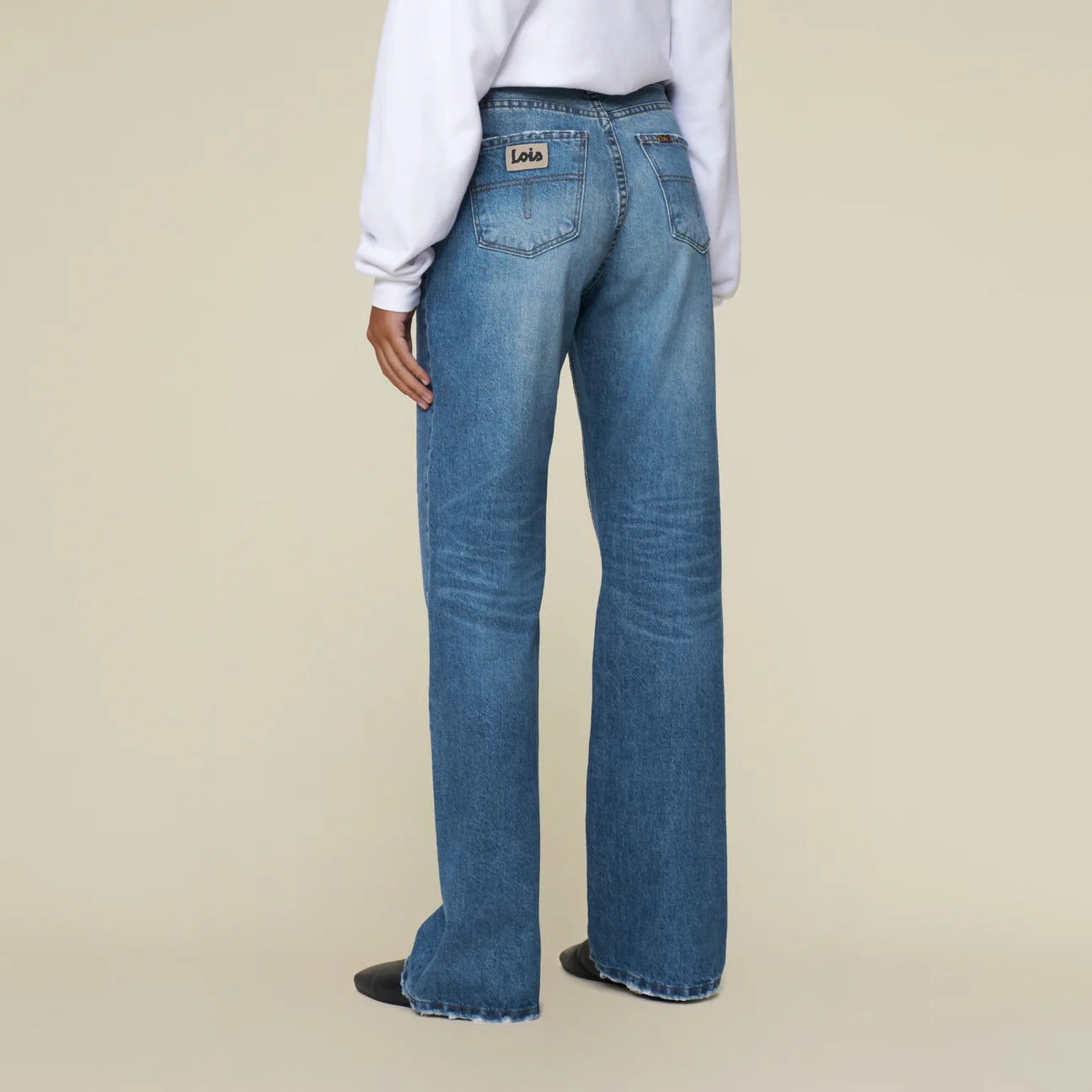 Ninette Jackson Distressed - High Rise Flare