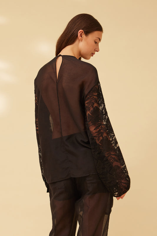 Camicia in pizzo