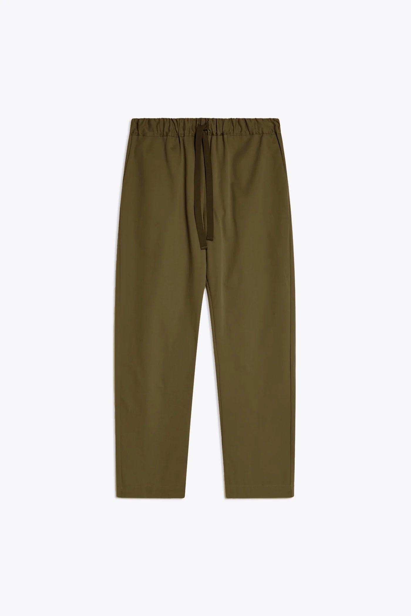 Pantalone con coulisse in gabardina