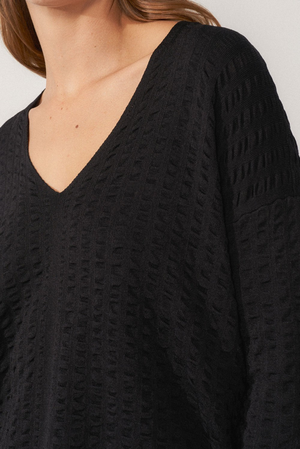Maglione strutturato