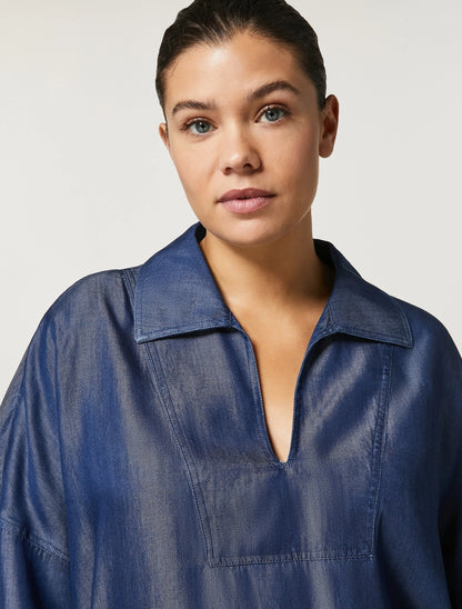 Blusa in lyocell