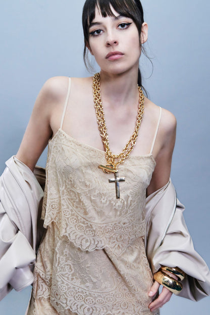 Chain necklace bijou