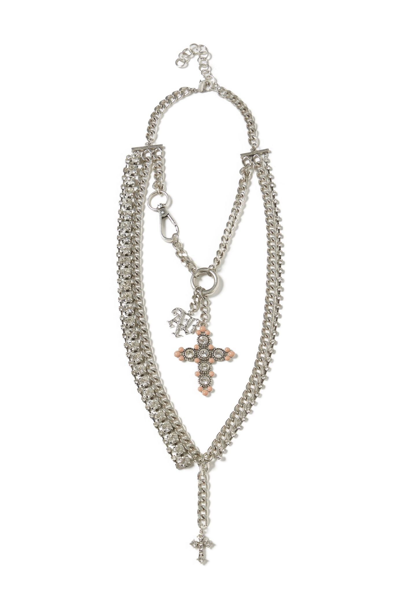 Cross necklace bijou