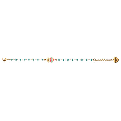 Bracciale cuore sacro rosario hearts