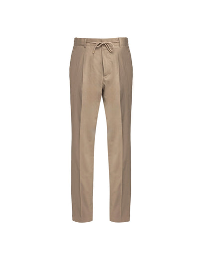 Pantalone jogging seersucker misto cotone stretch