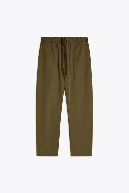 Pantalone con coulisse in gabardina