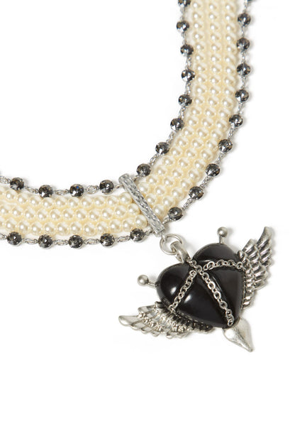 Heart chocker bijou