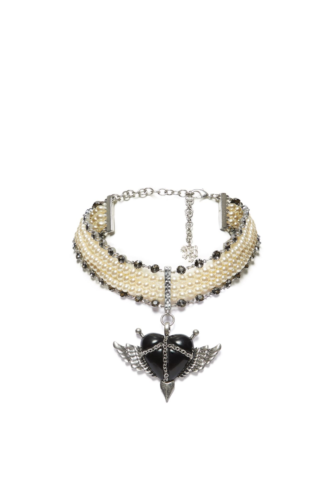 Heart chocker bijou